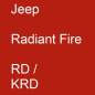 Preview: Jeep, Radiant Fire, RD / KRD.